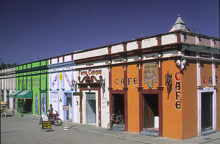 Koloniale Gebäude von Puebla